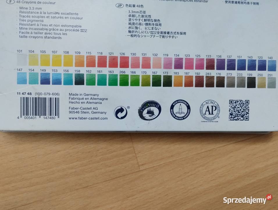 Kredki Faber Castell Goldfaber 48 twarde Leżajsk
