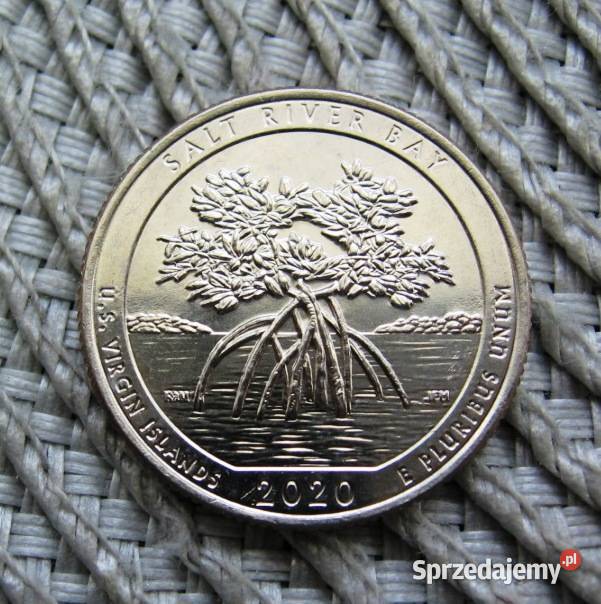 USA 14 Dolara 2020r D Salt River Bay Ładna Kalisz