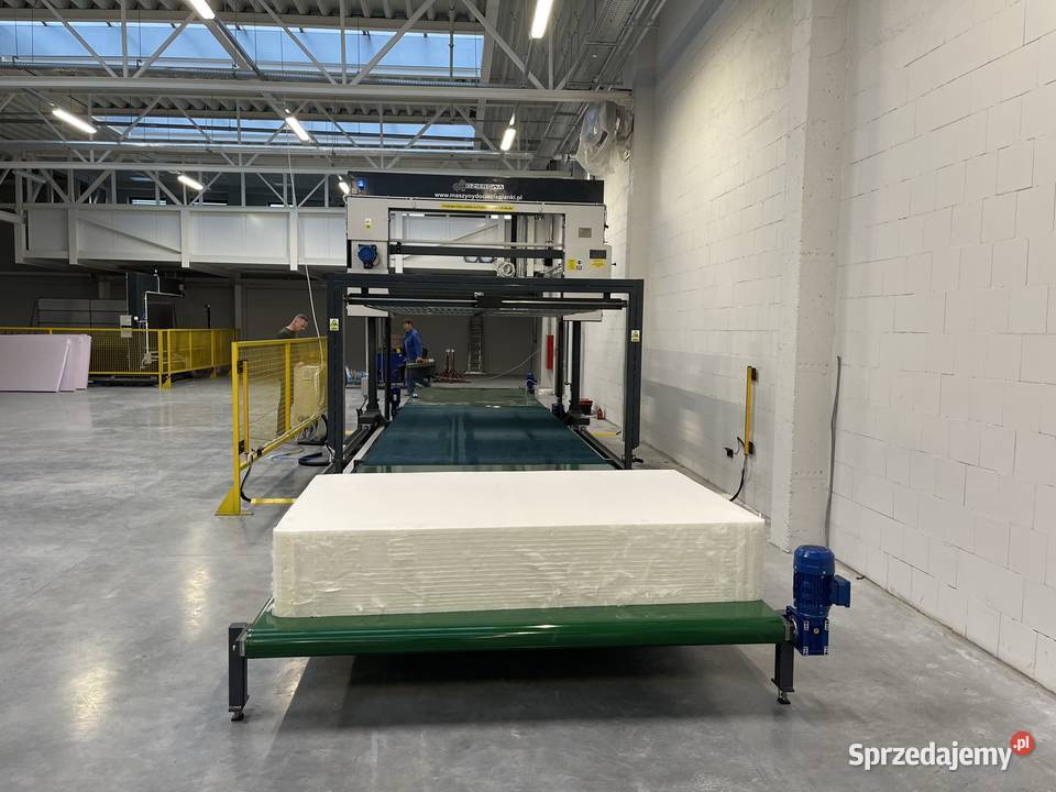 Maszyna do cięcia pianki Automatyczna Pozioma wielkopolskie Kępno