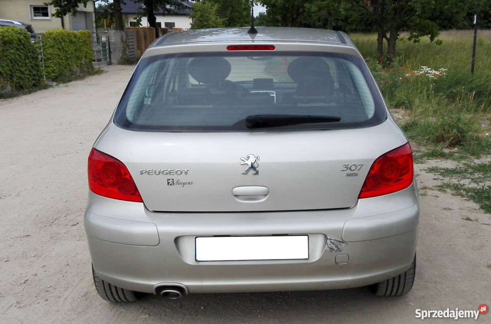 Peugeot 307 II RWC bogate wyposażenie FVAT 307 Wrocław