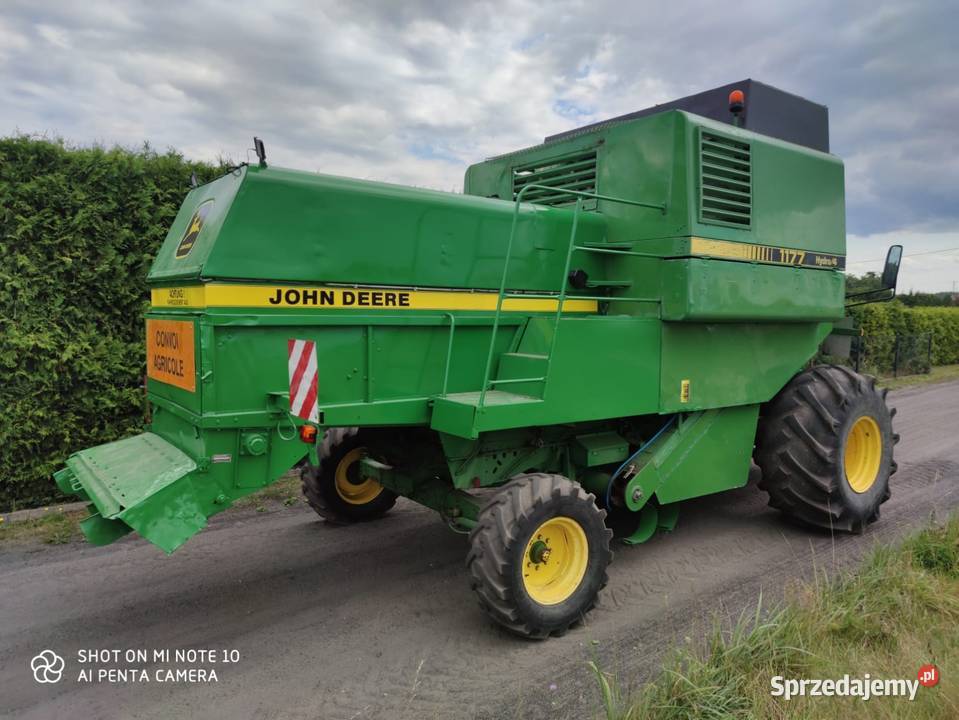 Kombajn John Deere 1177 Hydro 4 Zbożowe wielkopolskie Łobżenica