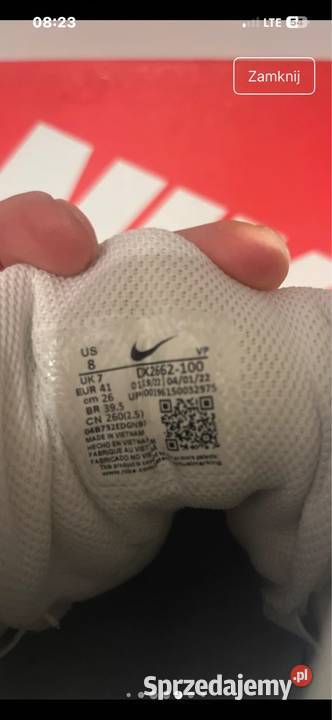 Nike Air More Uptempo 96 USA WhiteRed oryginał Warszawa sprzedam