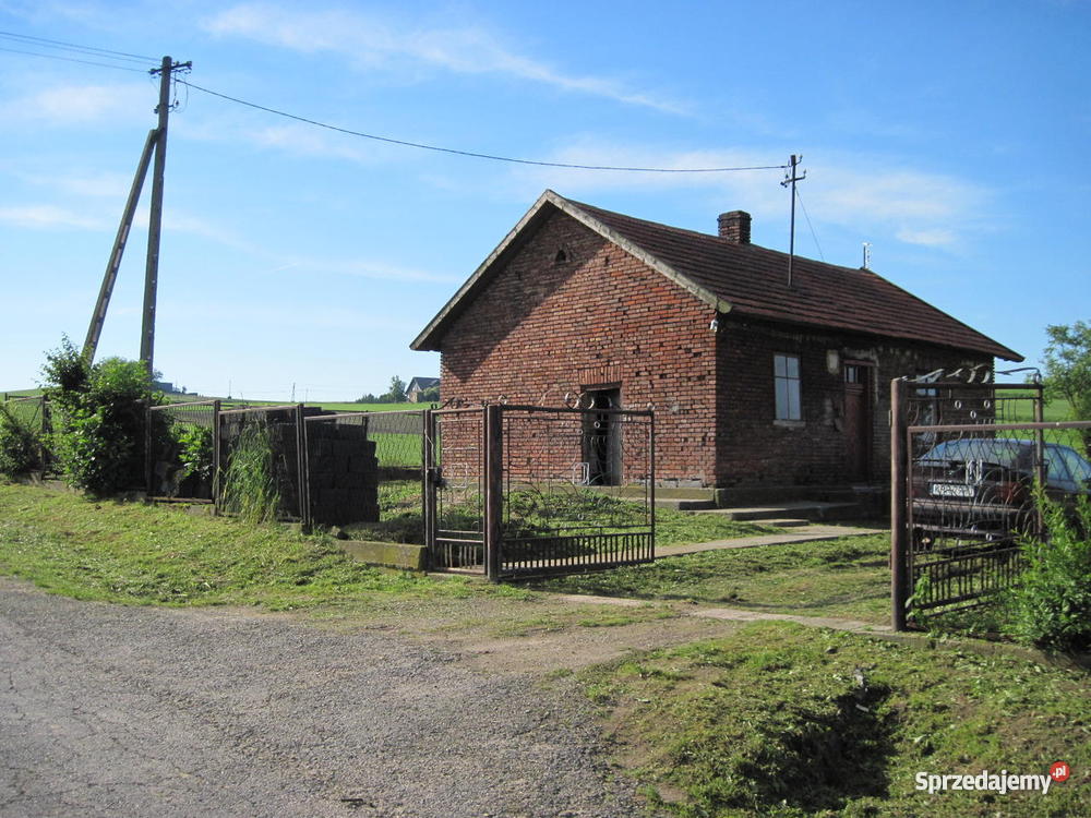 dom z polem parterowy małopolskie