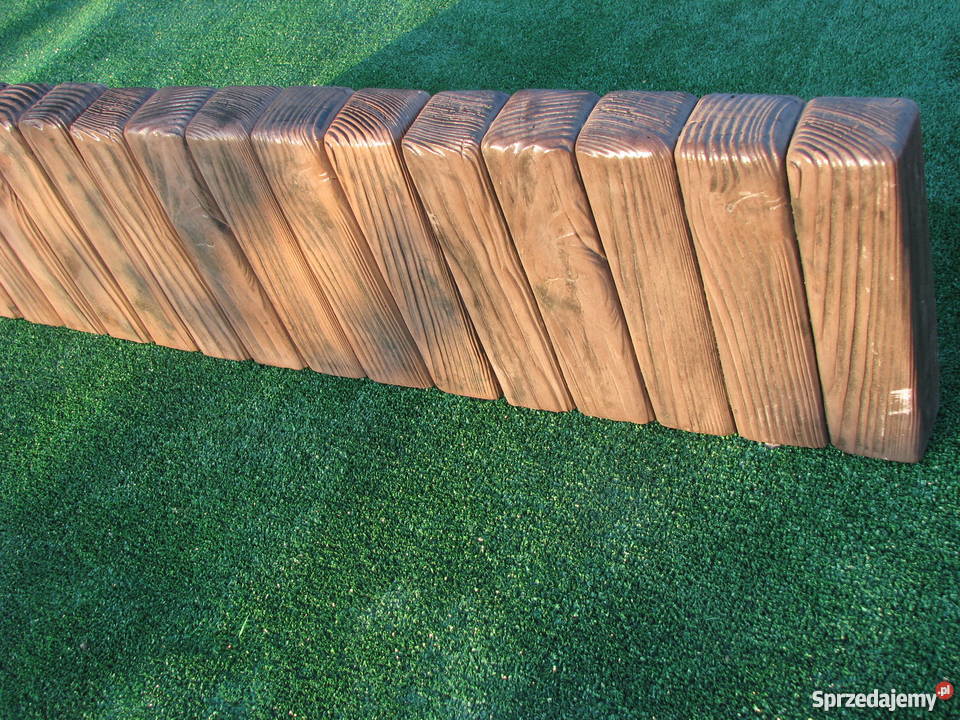 Palisada palinea obrzeże palisadowe betonowe