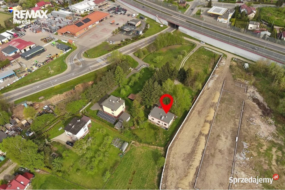Dom biuro z dużym ogrodem w centrum Komorowic Bielsko-Biała