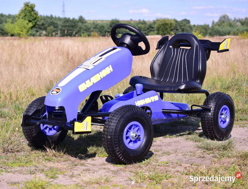 BAWIBUS pojazd GOKART NA PEDAŁY pompowane koła śląskie Myszków