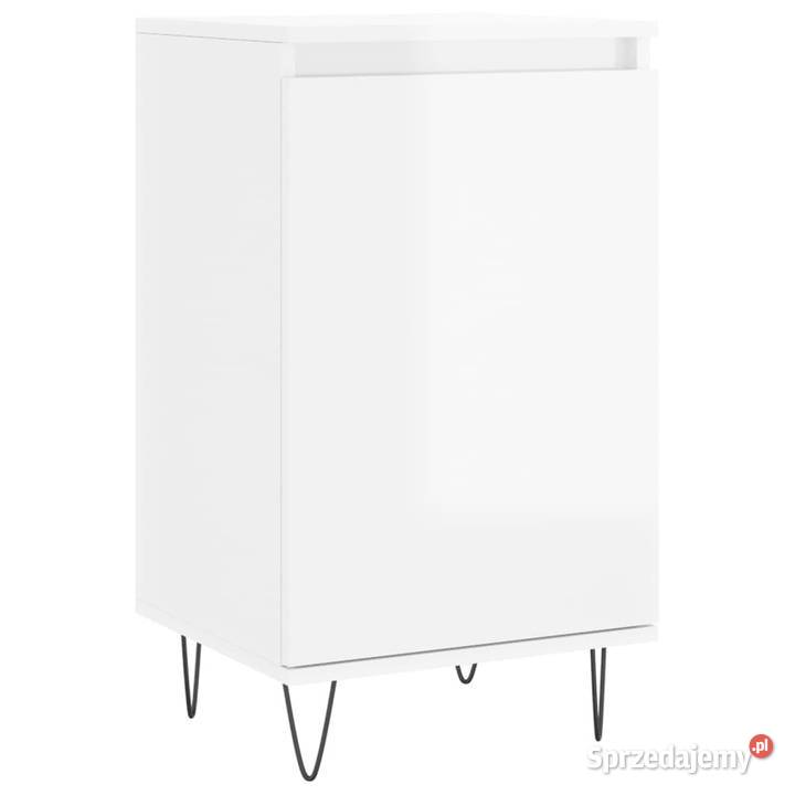 Szafki 2 białe z połyskiem 40x35x70 WM831057 Szafki Warszawa sprzedam