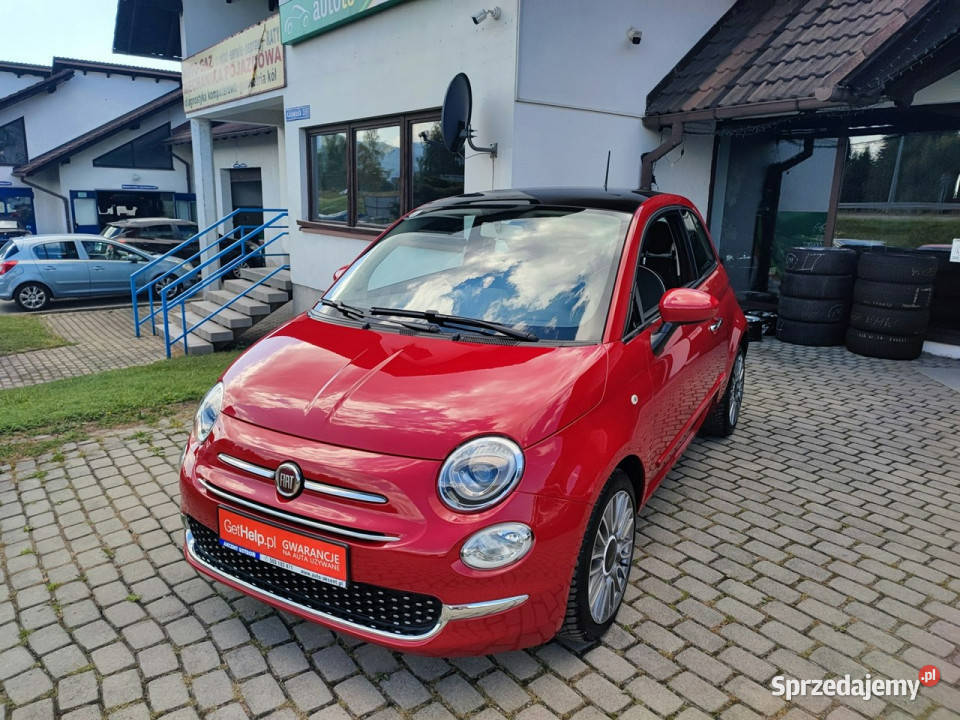 Fiat 500 12 8V Lounge 55 t pełny serwis I 2007 Ustroń