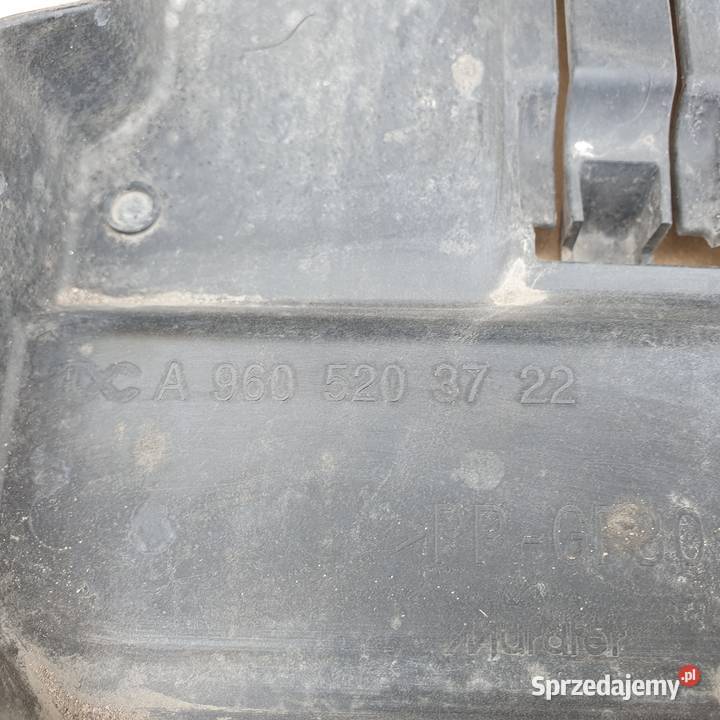 ACTROS MP4 OSŁONA MASKOWNICA SILNIKA A9605203722 Karoseria Bieleń
