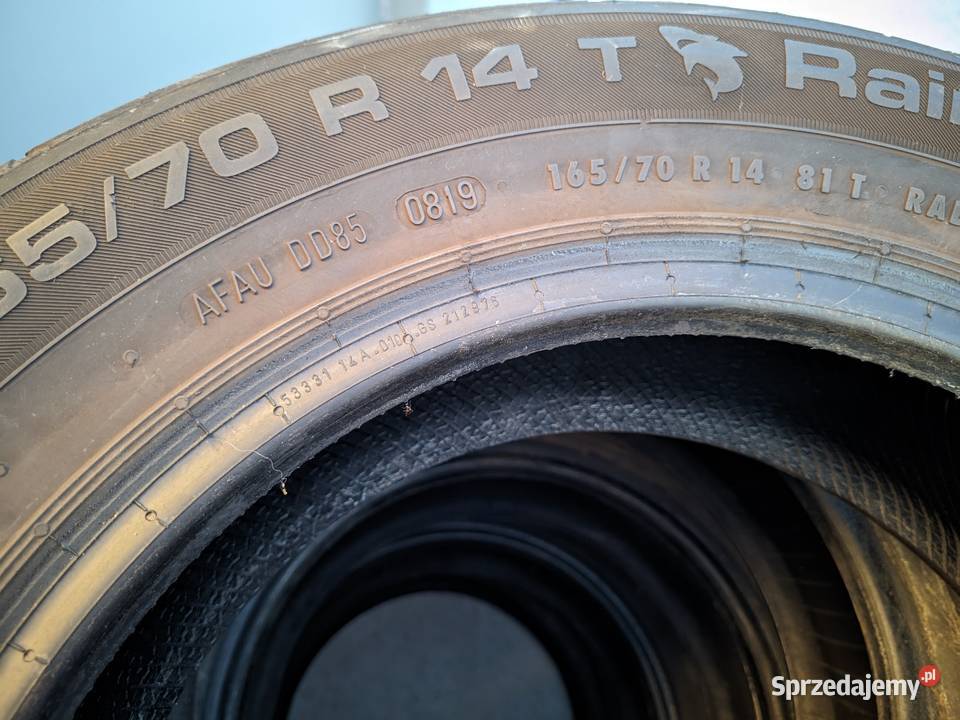 4x Uniroyal RainExpert 3 16570 R14 6mm 165 Macierzysz