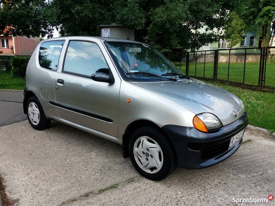 Fiat Seicento Brush Ładny 2001 VAT marża Seicento Jasło