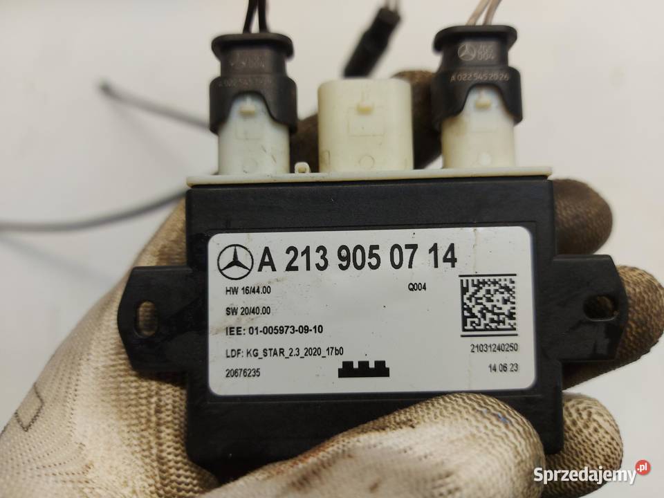 Mercedes EQA 250 W243 MODUŁ STEROWNIK KLAPY Części samochodowe