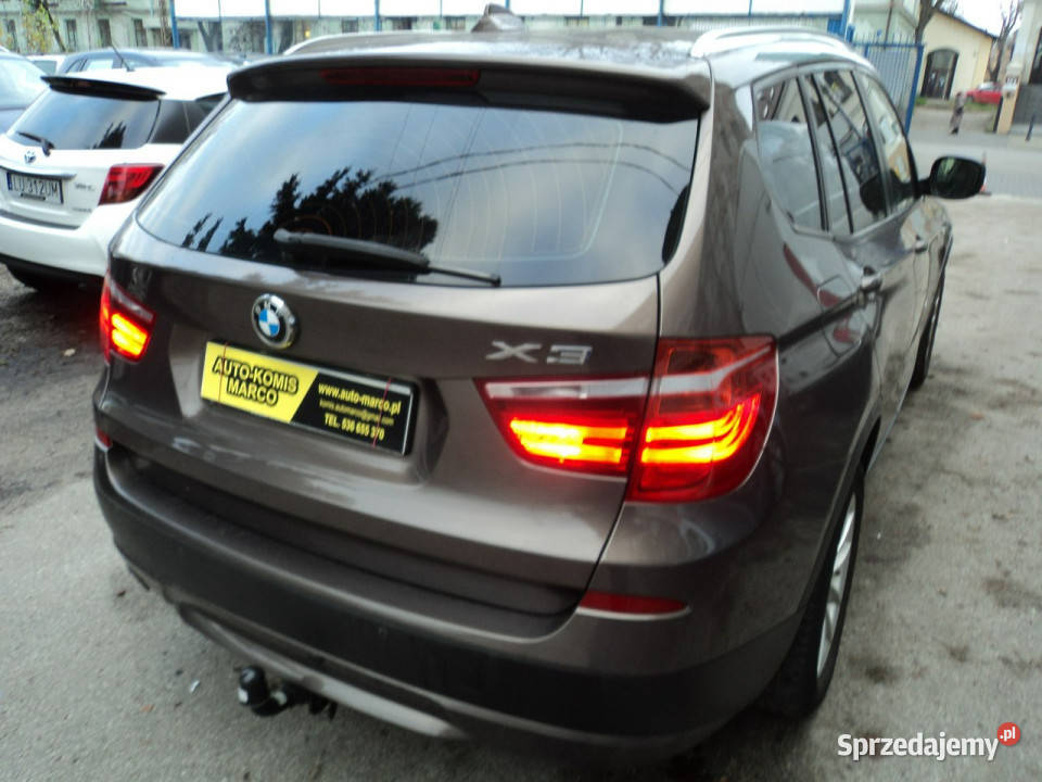 BMW X3 sprzedam X3 z 2010r 20 tdi 184 F25 2010 autoalarm Lublin