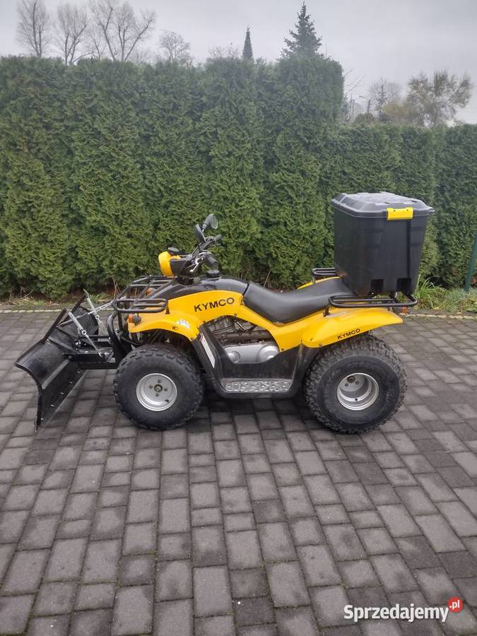 Quad KYMCO MXER 1513 pług do odśnieżania kufer Kymco Rogowo