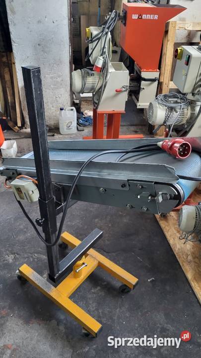 Taśmociąg prosty przenośnik taśmowy płaski 100 x Białogard