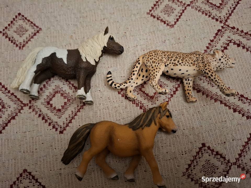 Figurki zwierząt 3 sztuki Figurki mazowieckie Warszawa