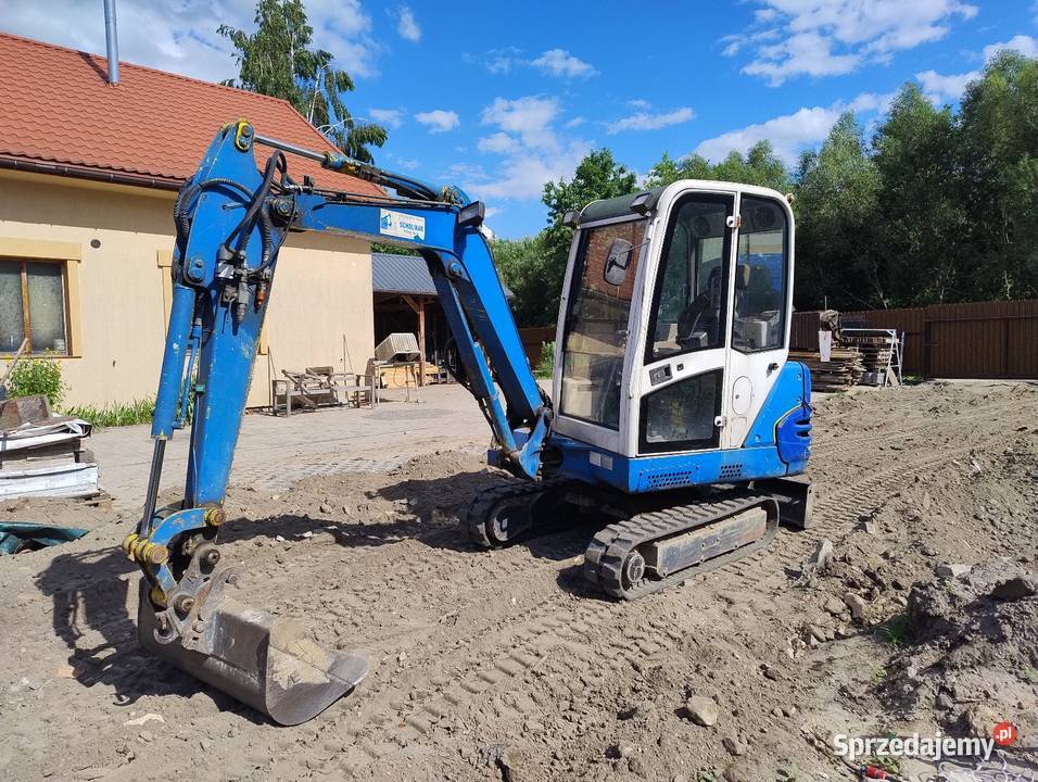 Minikoparka Hitachi silnik Kubota mocna Szybkozłącze Białystok