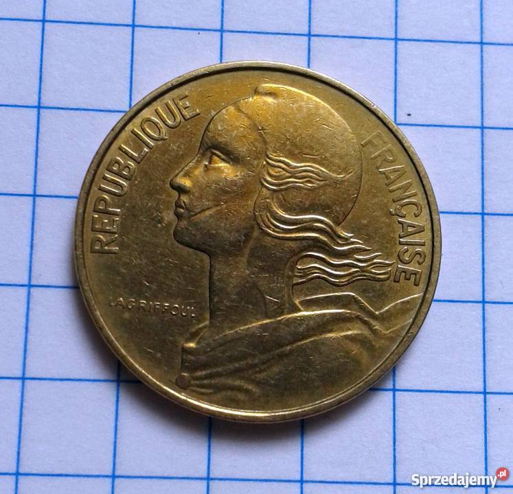 10 CENTIMES 10 CENTYMÓW 1984 FRANCJA Parczew