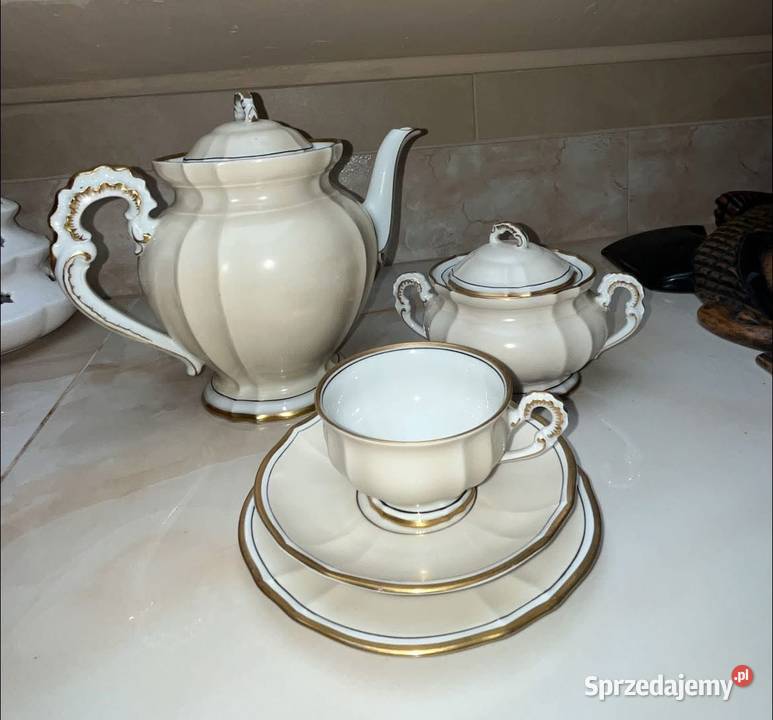 Filiżanka z talerzykiem Anna Carina Furstenberg pomorskie Gdańsk