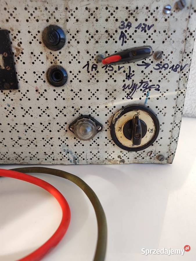 Prostownik do ładowania akumulatorów samoróbka Olecko