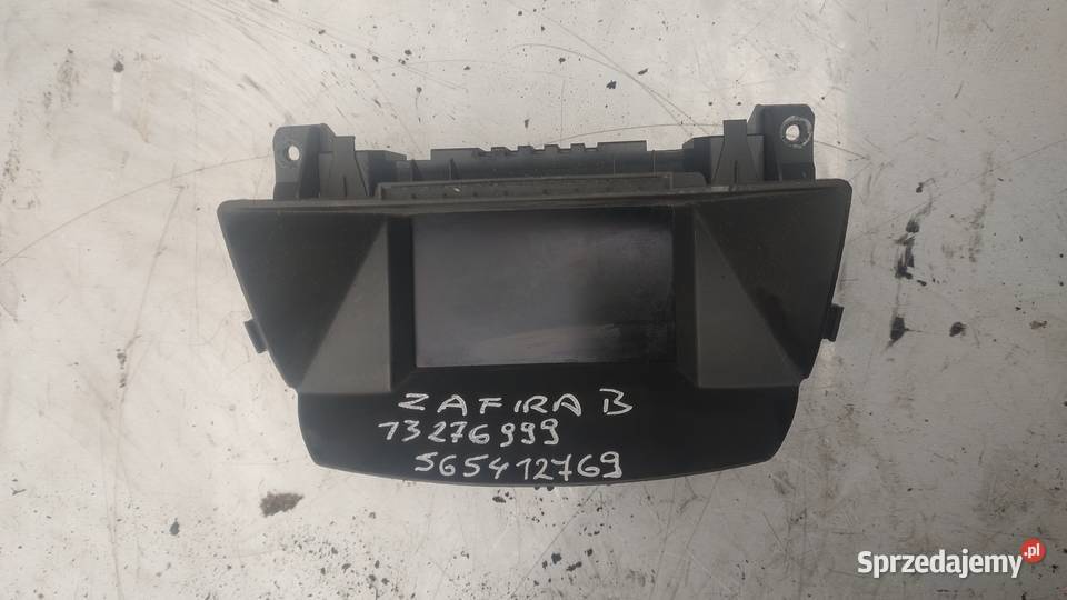 OPEL ZAFIRA B wyświetlacz 1327699 Motoryzacja