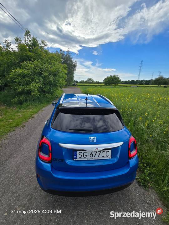 Fiat 500X 9993 benzyna 120 2023r Salon Polska Gliwice sprzedam
