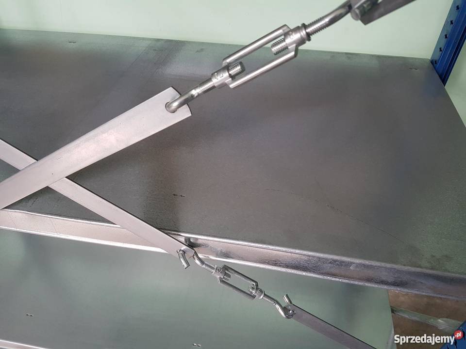 REGAŁ METALOWY MAGAZYNOWY PÓŁKOWY dolnośląskie Dzierżoniów