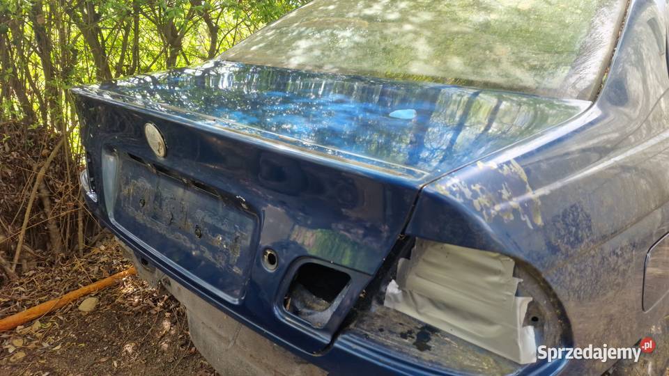 Klapa bagażnika OEM BMW E46 Coupe Topasblau Nowy Sącz sprzedam