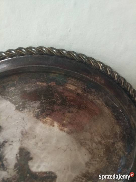 Platynowana patera Ropa