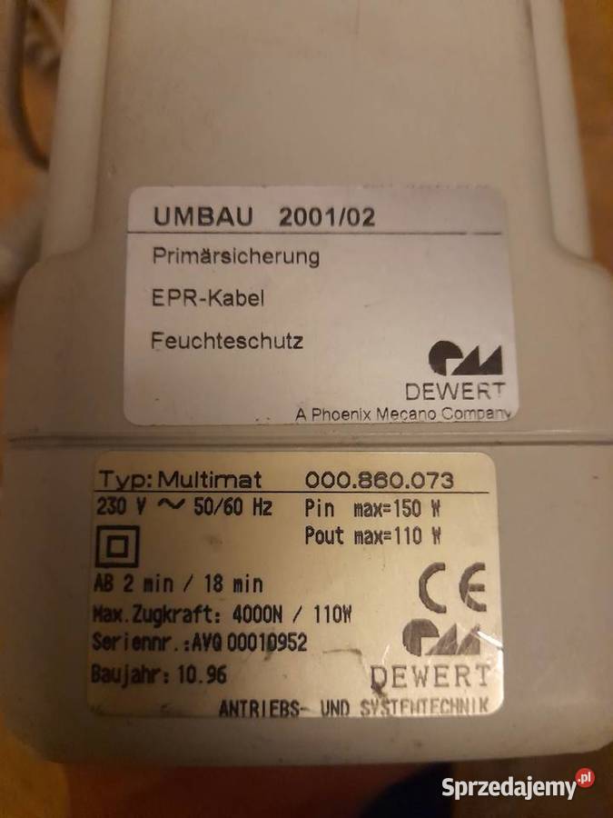 Sterownik Multimat 000860073 do łóżka Warszawa