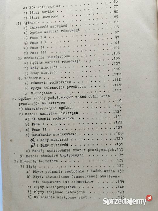 Zarys wytrzymałości konstrukcji betonowych i Gdynia