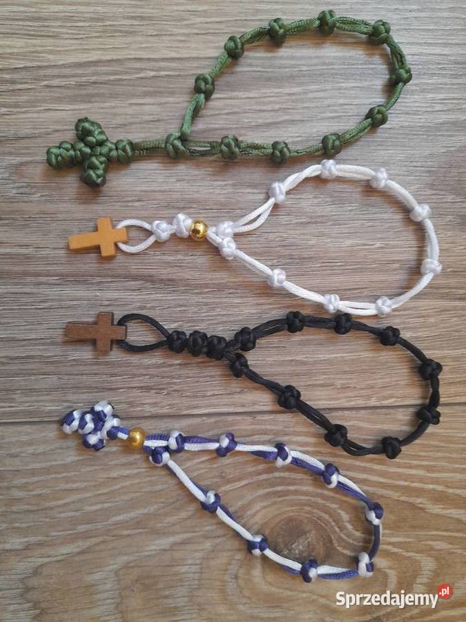 Zestaw 4x rozaniec Rękodzieło sprzedam