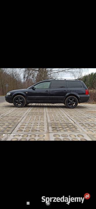 VW passat B5 syncro 4x4 19 tdi AFN czarny Samochody osobowe lubelskie Chełm