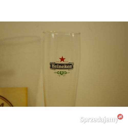 Oryginalny kielich firmowy Heineken