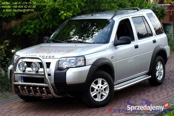 Orurowanie Landrover przód boki Warszawa
