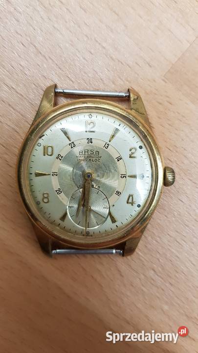 Szwajcarski zegarek Arsa 1950r