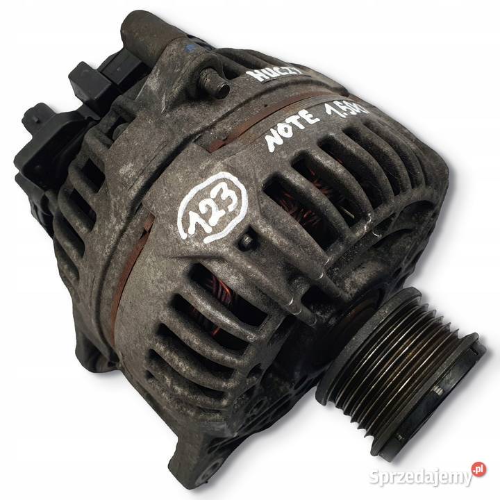 ALTERNATOR Nissan Note 15 DCI 0124525140 lubelskie Chełm