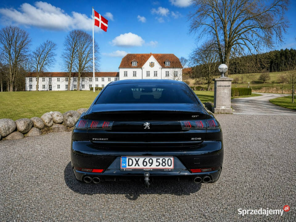 Peugeot 508 II 2018 czarny Sadlno