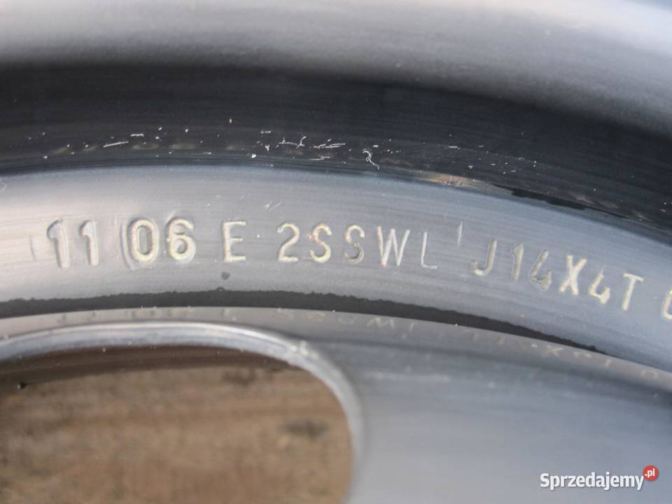 NISSAN MICRA koło dojazdowe 1157014 88M 4x100