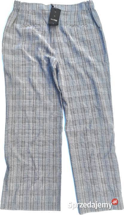 42 Spodnie damskie Tailored szare eleganckie śląskie