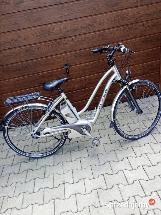 Rower elektryczny Flyer centralny napęd