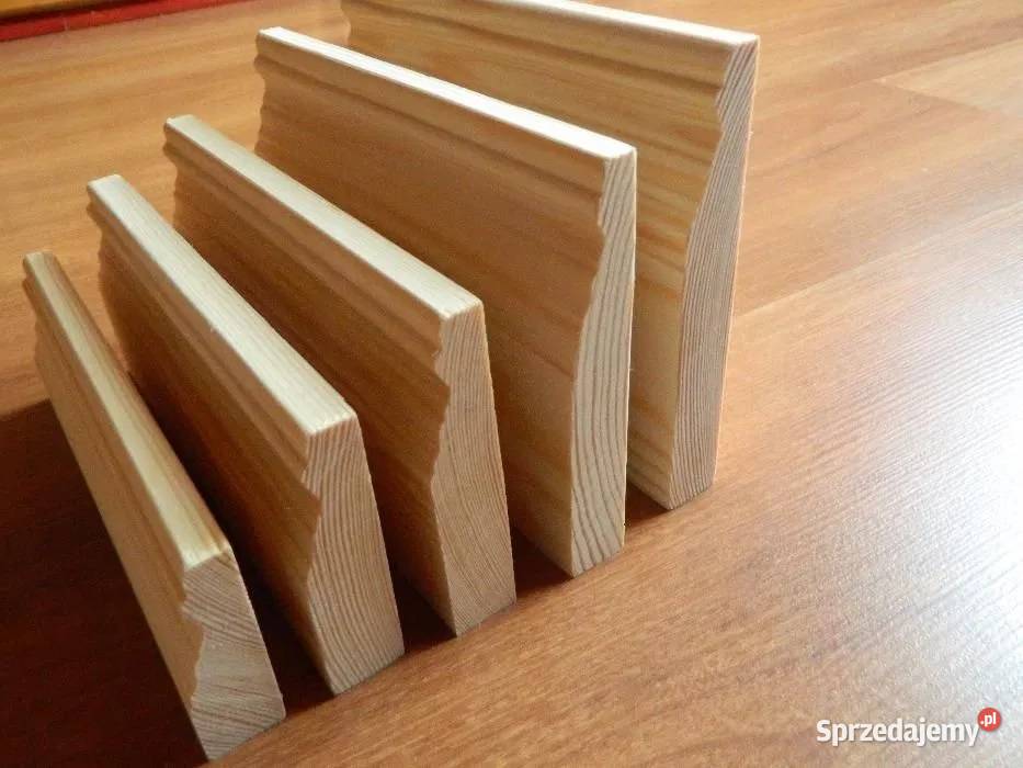 Listwa wykończeniowa drewniana frezowana sosnowa podlaskie Narew sprzedam