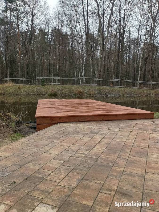 Taras drewniany zadaszenie tarasu altana pergola