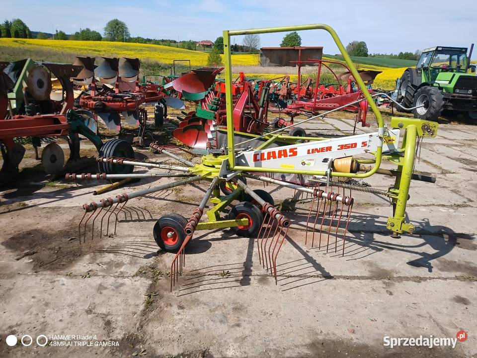 Zgrabiarka fella630 Claas żeowijarka kverneland Kiwity