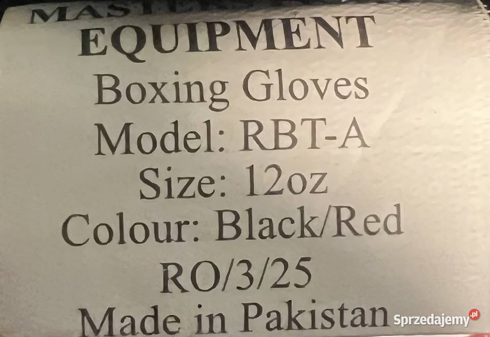Sprzedam rękawice bokserskie dziecięce Poznań