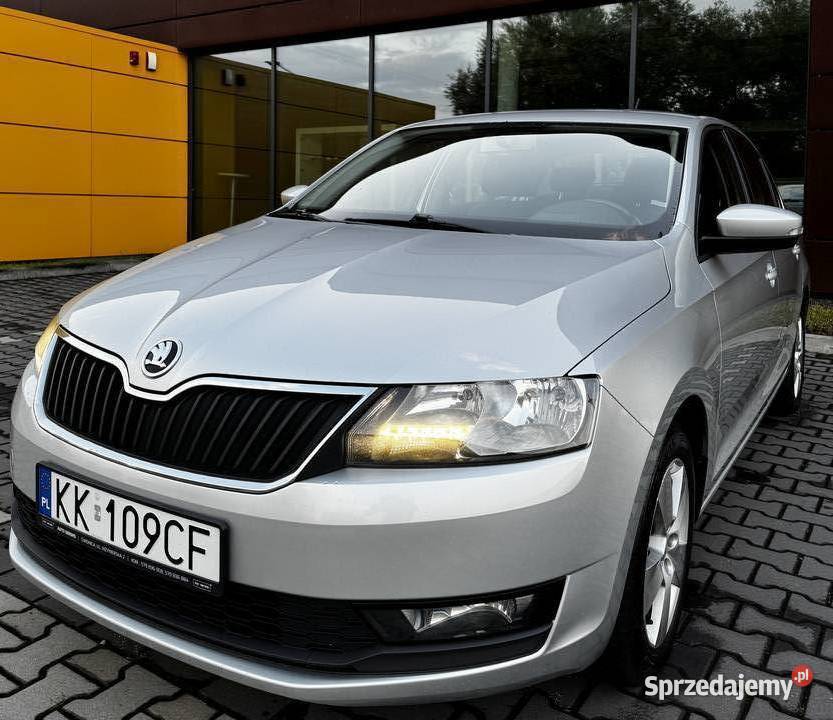 SKODA RAPID 10 TSI 110 BEZYWPADKOWA SALON STAN W Rapid Kraków