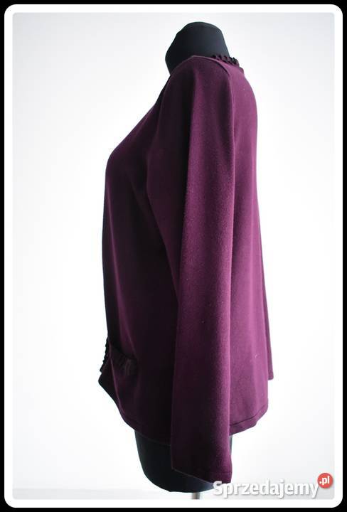 Fioletowy kardigan Eastex 42 XL 44 XXL Rozmiar 42(XL) Płock