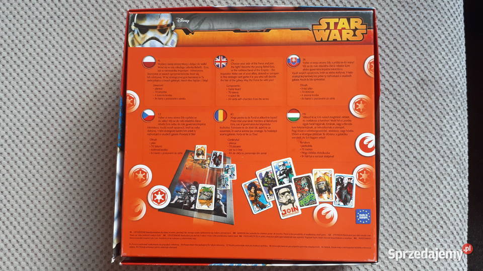 STAR WARS gra planszowa Rebels vs Galactic małopolskie Kraków