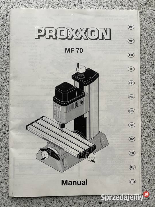 Frezarka Proxxon MF 70