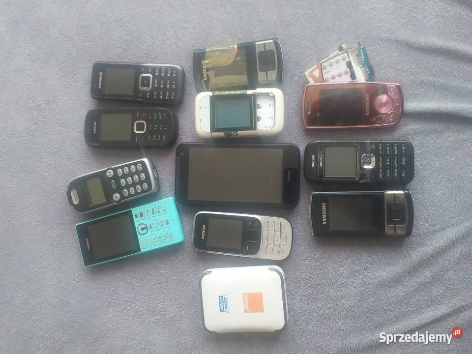 zestaw telefonów mix pakiet nokia samsung Sandomierz